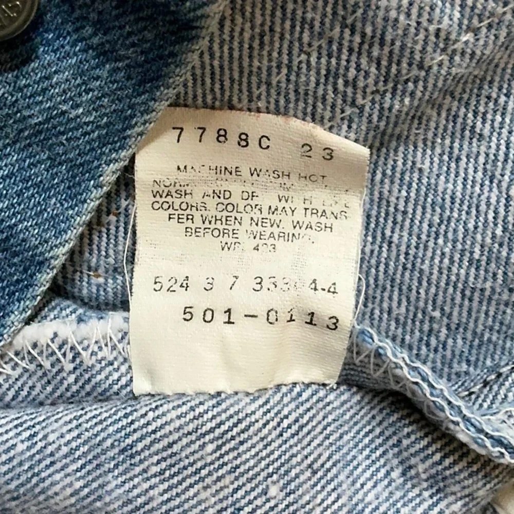 Vintage 1987 Levi’s 501 - Tag 32x30 USA - Picture 9 of 16